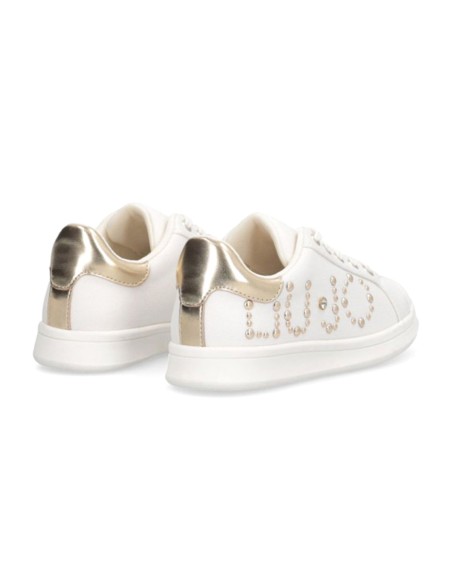 Liu Jo Ginny 01 sneaker in denim con borchie